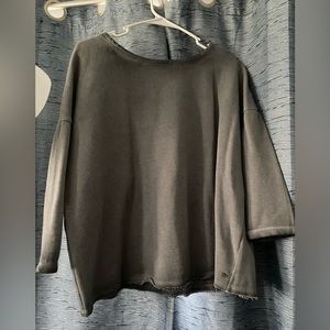 Grey American eagle sweater